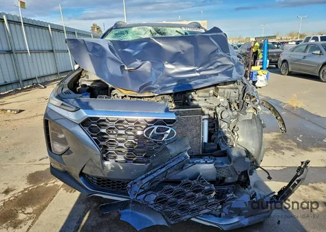 2019 Hyundai Santa Fe Limited из США, поврежденный, VIN 5NMS5CAD2KH062709